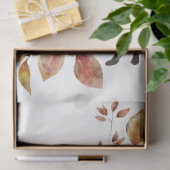 Papier Mousseline Une série animale d'automne et florale Design 36 (Cadeau)