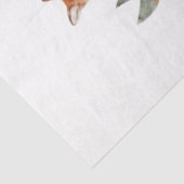 Papier Mousseline Une série animale d'automne et florale Design 36 (Détail)