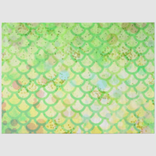 Papier Mousseline Une série Bokeh Mermaid Design 3