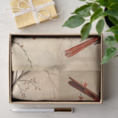 Papier Mousseline Une série cardinale rouge Design 1 (Cadeau)