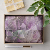 Papier Mousseline Une Série Crystal De Minuit Design 8 (Cadeau)