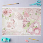 Papier Mousseline Une série de bébé fille design 3 (Artisanat)
