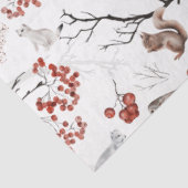 Papier Mousseline Une série de bois d'hiver 12 (Détail)