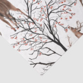 Papier Mousseline Une série de bois d'hiver 13 (Détail)