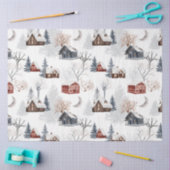 Papier Mousseline Une série de bois d'hiver 14 (Artisanat)