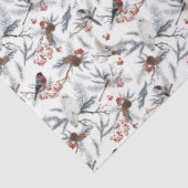 Papier Mousseline Une série de bois d'hiver Design 6 (Détail)