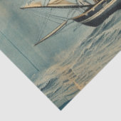 Papier Mousseline Une série de cartes marines 3 (Détail)