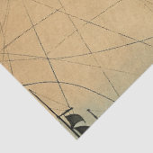 Papier Mousseline Une série de cartes marines 6 (Détail)