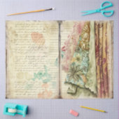 Papier Mousseline Une série de conception #6 de journal de bricolage (Artisanat)