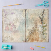 Papier Mousseline Une série de conception #7 de journal de bricolage (Artisanat)