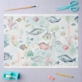 Papier Mousseline Une série de conception de mer 7 (Artisanat)