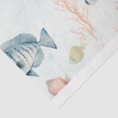 Papier Mousseline Une série de conception de mer 7 (Détail)
