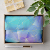 Papier Mousseline Une série de cristaux de sirène Design 1 (Cadeau)