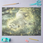 Papier Mousseline Une série de fées Emerald Forest Design #3 (Artisanat)