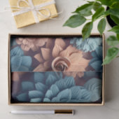 Papier Mousseline Une série de fleurs 3D Design 2 (Cadeau)