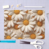 Papier Mousseline Une série de fleurs 3D Design 4 (Artisanat)
