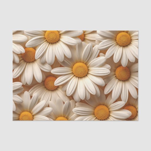 Papier Mousseline Une série de fleurs 3D Design 4 (Recto)
