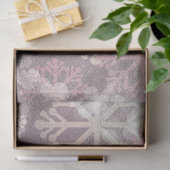 Papier Mousseline Une série de Grunge d'hiver rose 7 (Cadeau)