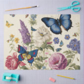 Papier Mousseline Une série de jardins papillons 3 (Artisanat)