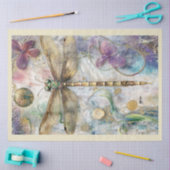 Papier Mousseline Une série de libellules artistiques Conception #12 (Artisanat)