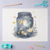 Papier Mousseline Une série de lucioles rustique 3 (Artisanat)