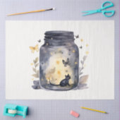 Papier Mousseline Une série de lucioles rustiques 6 (Artisanat)