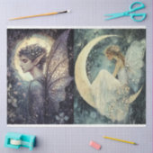 Papier Mousseline Une série de lune de fées Conception #6 (Artisanat)