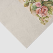 Papier Mousseline Une série de machines à coudre florales Conception (Détail)