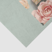 Papier Mousseline Une série de machines à coudre florales Conception (Détail)