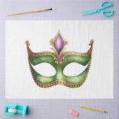 Papier Mousseline Une série de masques Mardi Gras Design 1 (Artisanat)