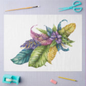 Papier Mousseline Une série de masques Mardi Gras Design 19 (Artisanat)