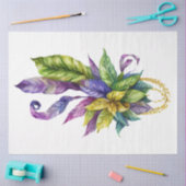 Papier Mousseline Une série de masques Mardi Gras Design 5 (Artisanat)