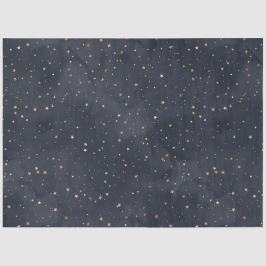 Papier Mousseline Une série de nuit étoilée céleste Design 4 (Recto)