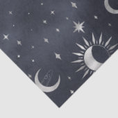 Papier Mousseline Une série de nuit étoilée en argent 9 (Détail)