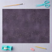 Papier Mousseline Une série de nuit violette étoilée 6 (Artisanat)
