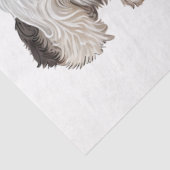 Papier Mousseline Une série de petits chiens Design 30 (Détail)