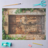 Papier Mousseline Une série de portes italienne rustique #1 (Artisanat)