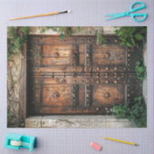 Papier Mousseline Une série de portes italienne rustique #2 (Artisanat)