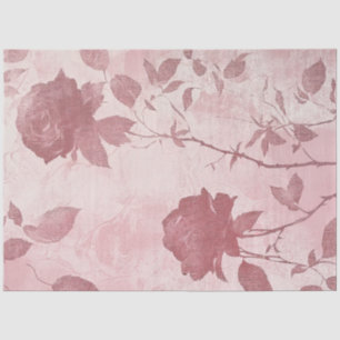 Papier Mousseline Une série de roses et de dentelle Design #6