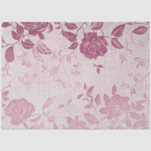 Papier Mousseline Une série de roses et de dentelle Design #9