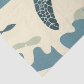Papier Mousseline Une série de tortues marines Design 3 (Détail)