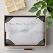 Papier Mousseline Une série d'Halloween gothique ronde Design 2 (Cadeau)