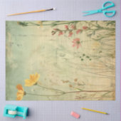 Papier Mousseline Une série Ephemera Printemps Conception #19 (Artisanat)
