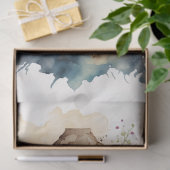 Papier Mousseline Une série Floral Cross 9 (Cadeau)