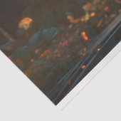 Papier Mousseline Une série mystique de fées 4 (Détail)