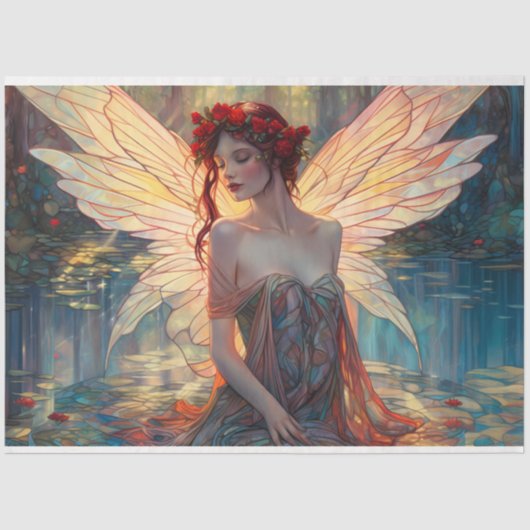 Papier Mousseline Une série mystique de fées 9 (Recto)