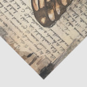 Papier Mousseline Une série mystique de fées de lavande #8 (Détail)