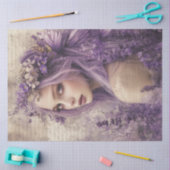 Papier Mousseline Une série mystique de fées de lavande de lavande # (Artisanat)