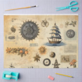 Papier Mousseline Une série nautique merdique 5 (Artisanat)