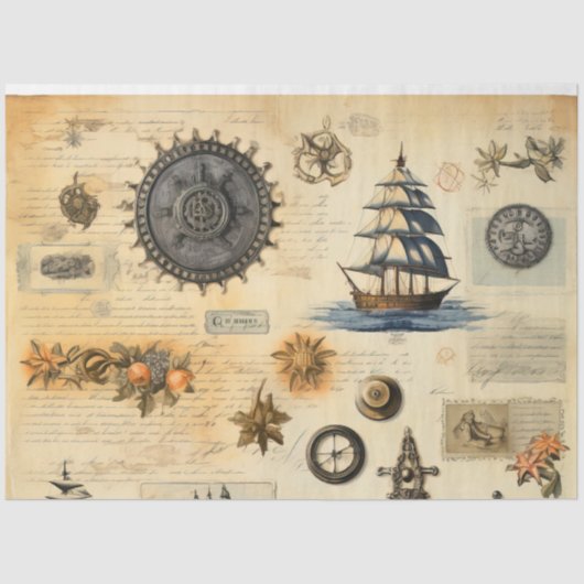 Papier Mousseline Une série nautique merdique 5 (Recto)